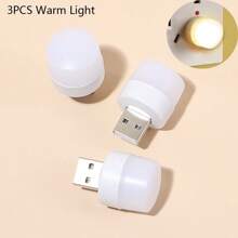 2/3/5 Stücke tragbare USB betriebene mini Glühbirne Nachtlicht, Schlafzimmer Nutzung kleine Nachtbeleuchtung, Babyzimmer Nachtlicht, geeignet für Camping Nachtlicht, Kinderzimmer Nachttischbeleuchtung und Nachtlese Licht