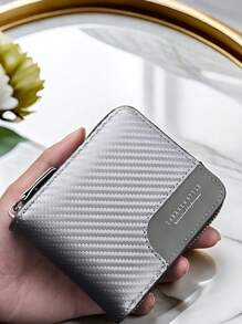 [客户最爱] 男士复古紧凑型钱包，多功能和多卡槽卡夹设计 - 时尚双折、拉链钱包、多卡槽和硬币口袋 - 送给他、情人节、新年、父亲、男朋友、生日配件的理想礼物，适合青少年夏季休闲户外运动或度假旅行或毕业 - 時尚商務復古皮夾 - 查看 7