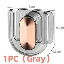 1pc Compact Shoe Rack, Wall-Mounted Bathroom/Bedroom Shoe Storage Organizer, Slim Door Crack Slipper Hanger Rack