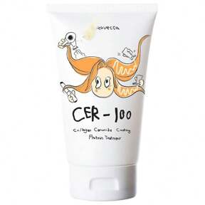 Tratamento de Proteína com Revestimento de Cerâmida de Colágeno, Máscara de Cabelo Nutritiva e Cuidadosa, Hidratante e Suavizante, Hidratante e Cuidadosa para Melhorar Cabelos Secos e Frizados, Máscara de Cabelo