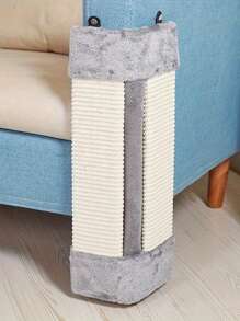 Tapis à gratter pour chat pliable, panneau à gratter en sisal pouvant être fixé au mur pour protéger les meubles, garde votre chat plus heureux - Multicolore - Voir 14