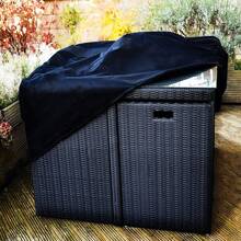 Heavy Duty Outdoor Waterproof Garden Patio Furniture Cover For Rattan Table Cube Outdoor - Black - View 10