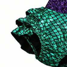 Pañalero, Mameluco Bebe/niña Sirena - Verde - Ver 5