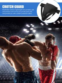 1pc Taekwondo Fighting Groin Guard/Protector - Multicolor - View 5