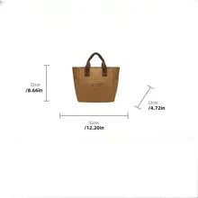 Túi tote vải canvas màu trơn cầm tay, túi đựng đồ ăn trưa phong cách Nhật Bản, dễ mang theo khi đi làm, hẹn hò, đi dã ngoại, sinh viên, thời trang và đa năng, nhẹ, túi đi học phong cách nghệ thuật cho thanh thiếu niên, túi đựng sách cho phụ nữ hoặc sinh viên, hoàn hảo để đựng sách, mua sắm, trở lại trường và nhiều hơn nữa - Nhiều màu - Xem 9