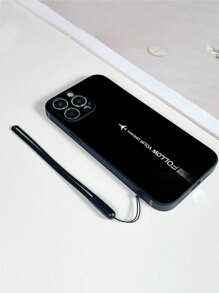 1 件黑色 TPU 飞机图案防震手机壳和 1 件黑色硅胶腕带适用于/苹果手机、配套手机壳、带挂绳的手机壳、腕带手机壳、趣味手机壳、安卓手机壳、手机壳、手机壳、OPPO 手机壳、Galaxy A51 4G、Galaxy A52、A52s 5G 防水防摔防刮 - 彩色 - 查看 4