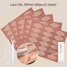 蕾丝网眼橄榄形眼皮贴 隐形双折眼影贴 美妆眼皮工具 180-240片，化妆品，便宜，房间装饰，梳妆台，旅行，卧室，化妆配件，便宜，圣诞礼物，化妆品，化妆工具，便宜货，礼物，女士礼物，圣诞礼物 - 裸色 - 查看 15