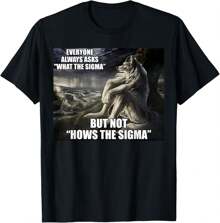 Men's Funny T-Shirt Graphic T-Shirt For Men Red Hot Chili Peppers Men's Standard Classic Asterisk T-Shirt Soft Fabric, Breathable, Comfortable Short Sleeve T-Shirts Perfect For Summer - Hows The Sigma - 查看 1