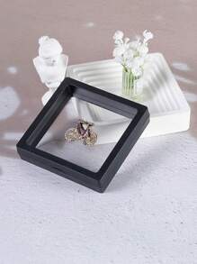 10 Pcs Transparent Film Box Earrings Jewelry Storage Box Portable Anti-Oxidation Pe Film Ear Clip Necklace Gift Box Dustproof Anti-Oxidation Bead Box, Pe Film Jewelry Storage Packaging Box For Rings, Earrings, Bracelets