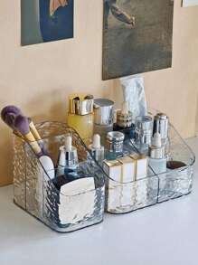 1 Pieza Caja de almacenamiento de cosméticos de material acrílico, Shuilang - Multicolor - Ver 5