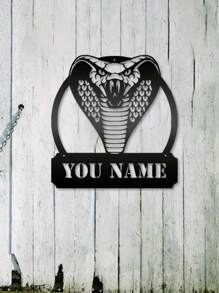 A Custom Cobra Iron Decoration With Personalized Cold-Blooded Snake Metal Hangings Is The Perfect Gift For Reptile Lovers Gifts Birthday Graduation
