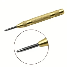 1 st. Automatische Center Hammer-Style Glasbreker, Inkeping Impactor, Hoge Hardheid Impactor, Metalen Positie Marker Impactor