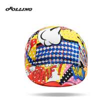 Cycling Cap Graffiti Cat Sushi Cycling Sweat Absorption Ventilation Outdoor Sport Ride Hat - Personality - View 5