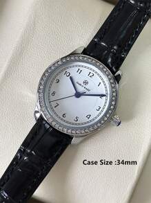 Pablo Raez 1 stuk zilveren sieraden horloges ontwerp zomer accessoires modieuze dames horloge roestvrij staal IPS vergulde kast vintage & luxe top gloednieuwe AAA Ins stijl kleine klok zachte zwarte microvezel armbanden ketting 50M waterdicht quartz horloge blauwe tijdsregelaar elegante & veelzijdige wijzerplaat leuke leraar cadeaus uren voor vrouwelijke vriend of familie geschikt voor dagelijks leven/werk/feest decoratie verjaardag afstuderen huwelijkscadeaus