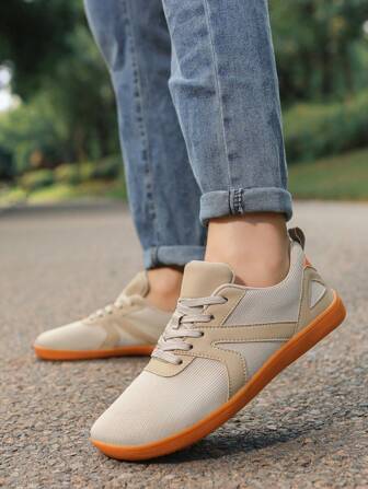 Zapatos descalzos para hombres y mujeres, zapatillas deportivas casuales de ancho amplio, livianos, transpirables, antideslizantes, de suela blanda para entrenamiento y acondicionamiento físico en interiores/exteriores