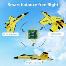 Fremego طائرة تحكم عن بُعد SU35/SU27 RC قطعة واحدة، طائرة تحكم عن بعد من رغوة EPP ذات 2.4 جيجاهرتز مزودة بأضواء LED، طائرة نموذجية رائعة للأطفال في أي مناسبة، طائرات تحكم عن بُعد، طائرات رغوة EPP