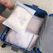 1/4/8pcs Grey Zipper Closure Mesh Laundry Bags, Thick Washing Bags, Different Sizes Mesh Laundry Protection Bags, Clothing Protection, Laundry Room Accessories, Wash Bags,Spring,Minimalist,Summer Tops - Grey - View 3