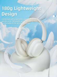 Wireless Bluetooth Headset With A Retractable, Rotating, And Foldable Design For Easy Storage, With A Super Long Battery Life Of 40h. It Features A Detachable Microphone, Lightweight And Comfortable Fabric That Fully Surrounds The Earbuds, Personalized And Fashionable Macaron Color Matching, And Multiple Colors To Choose From. It Is Compatible With Various Devices And Is The Best Choice For Holiday, Birthday, And Gift Giving To Family And Friends