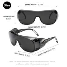 1 Pair Solid Color Transparent Colored Party/Water Festival Glasses, Summer Water Sports