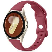 Slim Strap Compatible With Samsung Galaxy Watch 7 6 5 4 Band 40mm 44mm/Galaxy Watch 6 Classic Bands 43mm 47mm, 20mm Soft Replacement Bands Compatible With Samsung Watch Bands For Women