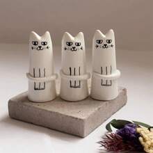 Maceta para plantas en forma de gato estilo INS, decoración para el hogar, fiesta, exhibición y regalo