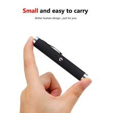 1pc Green Or Red Mini Pocket Laser Pointer, High Power Handheld Compact USB Chargeable Flashlight Laser Beam, Suitable For Outdoor Camping Fishing Presentation Travel Cat Toys