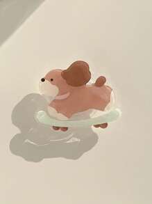 1 件可爱卡通猫狗可扩展和可折叠懒人手机支架，兼容苹果，适用于各种智能手机外壳，兼容 、Android 手机，生日、家人、朋友的礼物，推拉式手机握把、手机支架、手机配件 - 彩色 - 查看 3