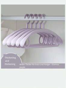 1件-5件旋转衣架宽带衣架裤架衣物收纳架不留痕阳台衣柜收纳塑料防滑衣架家用晾晒成人防皱架