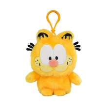 GARFIELD 6 estilos de llavero de peluche lindo de  juguete de peluche suave de gato Odie, muñeco de felpa de dibujos animados, llavero colgante, regalo de cumpleaños - Multicolor - Ver 9