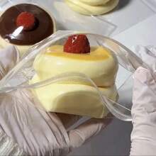 1pc Squishie Cake Cream Squeeze Toy, Realistic Squishy Cake With Stress Relief Effect - View 5