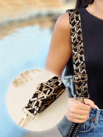 可调节刺绣腰带肩带手提包钱包带斜挎包肩带挂绳