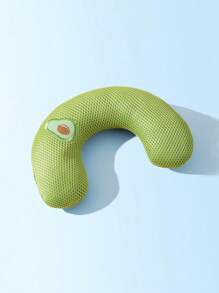 1 四季通用枕头，用于安抚狗和猫，柔软蓬松的狗床枕头，U 型缓解焦虑狗颈枕，宠物安抚玩具，用于缓解关节疼痛和改善睡眠质量，绣花 U 型猫枕，可作为狗枕睡觉