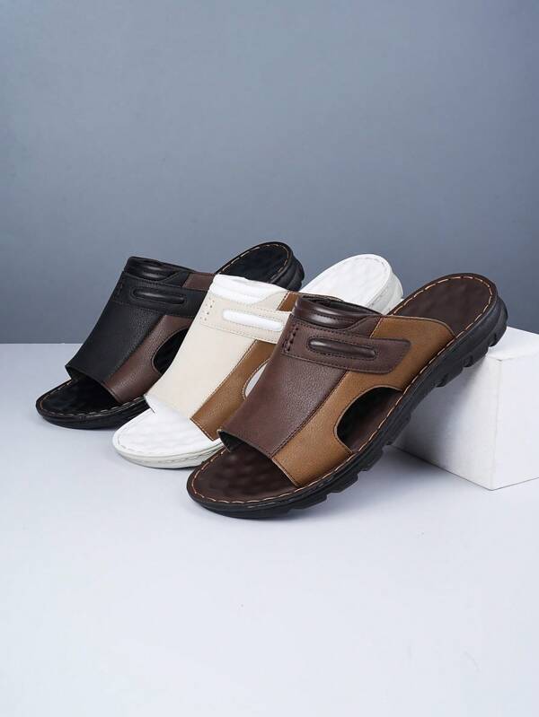 Herren Mode Lässig Flache Sandalen, Komfortabel, Rutschfest, Abriebfest, Atmungsaktiv, Geeignet für Teenager Lässig Sommer oder Outdoor Sport oder Urlaubsreisen oder Abschlussgeschenke oder Geburtstag Kleider Accessoires