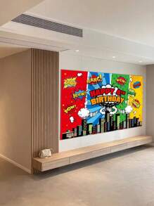 Decoración de fondo para fiesta, suministros de fiesta, accesorios de fiesta, regalos de fiesta, pancarta de fiesta - Diseño de fondo para fiesta, decoración de fiesta, accesorios festivos de cumpleaños, otros regalos de fiesta