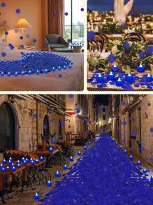1 pieza/24 piezas, luz de vela, luces electrónicas LED de vela, luz ambiente, luz suave, llena de colores, azul, rojo, blanco cálido, amarillo, opciones de color, usado para el Día de San Valentín, festivales, fiestas, propuestas, cumpleaños, decoración de bodas