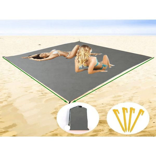 1 pieza Esterilla de picnic portátil, Esterilla de césped para exteriores, Cojín para exteriores, Esterilla impermeable para el suelo, Esterilla de playa, Esterilla de suelo para salidas de primavera al aire libre
