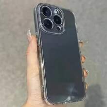 3pcs/Set Minimalist Transparent Phone Case Compatible With Iphone 16, 15, 14, 13, 12, 11 Pro Max, 14 Plus, 15 Plus, Fashion Protective Phone Case For Men And Women