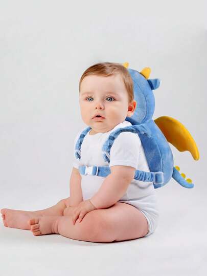 1pc Cute Animal Anti-Fall Pillow, Baby Toddler Head Protection Pad