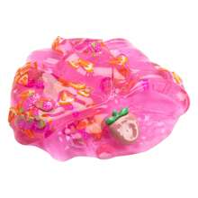 Kit de Slime Crocante e Cristalino de 67g - Sabores de Cereja, Pêssego e Abacaxi, Argila de Gelatina Macia e Não Pegajosa para Festa, Natal, Aniversário, Brinquedo Aliviador de Estresse, Prêmios para Sala de Aula Elementar
