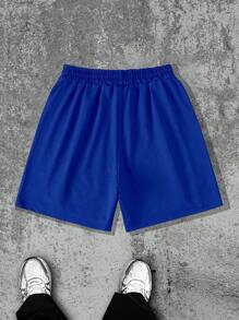 New Men's Letter Printed Loose Shorts