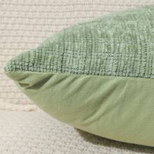 2pcs Bohemian Throw Pillow Case, Comfortable Farmhouse Cushion Cover With Striped Texture Chenille Material, Suitable For Sofa, Bed, Living Room