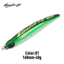 Kingdom GT Hellfire Floating Pencil Sea Fishing Lure 40g 52g 71g 160mm 180mm 200mm Z Action Artificial Hard Bait Saltwater Lure - Multicolor - View 12