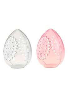1PC Makeup Sponge Storage Box Beauty Sponge Stand Storage Box Makeup Blender Powder Puff Overhead Cosmetic Transparent Powder Puff Box - Organize Your Makeup Sponges (Not Including Beauty Eggs) With This Portable And Compact Storage Box,For Holiday Beach, Bathroom Collection, Bedroom Collection, Large Capacity