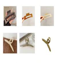 Elegant Hair Claw Women Hair Clip, Big Size Back Head Hair Accessory