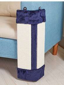 Tapis à gratter pour chat pliable, panneau à gratter en sisal pouvant être fixé au mur pour protéger les meubles, garde votre chat plus heureux - Multicolore - Voir 7