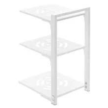 kangten 3 Tier Pot Rack Organizer, Pot And Pan Stand Rack, Carbon Steel Pot Lid Holder - White - View 11