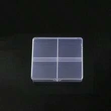 1pc Multi-Purpose Clear Plastic Storage Box, Including 4/24/28/32 Fixed Compartments For Organizing Earrings, Rings, Jewelry And Nail Art Accessories Back To School - Multicolor - View 16