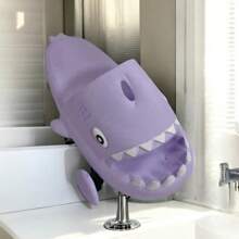 EVA SHARK SANDALS SOFT AND COMFORTABLE Ideal For The Shower And Home - Lilac Purple - View 3