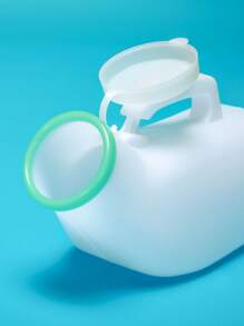 Cofoe 1200ml便携式小便器尿瓶男用尿容器户外旅行应急小便器储尿瓶带夹露营车载老人男士马桶