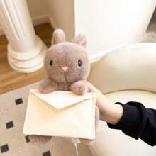 Easter Bunny Messenger Rabbit Envelope Plush Bonnie Bunny - Soft And Soothing Stuffed Toy - Multicolor - View 6
